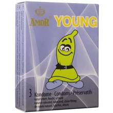 Презервативи Amor Young, 3 шт: Тип Класичні