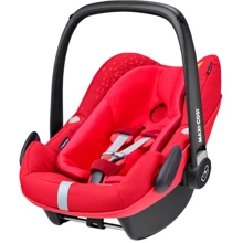Автокресло MAXI-COSI Pebble Plus Vivid Red: Группа 0+ (до 13 кг), автокресло-переноска