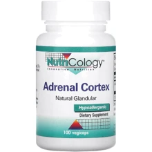 Nutricology Adrenal Cortex Natural Glandular Кора надпочечиков 100 капсул: Форма выпуска Капсулы