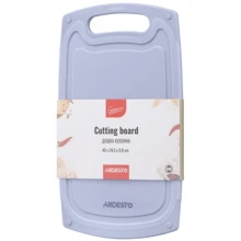 Разделочная доска Ardesto Gemini 40х24.5х0.9 см серая (AR1440GR): Тип доска разделочная
