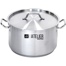 Каструля Atelier Gastro низька з кришкою 12.9л (505-013321): Тип Традиционная