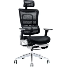Кресло GT Racer X-801L Black (W-51): Тип для руководителей