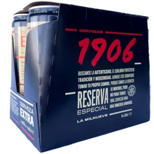 Пиво светлое Estrella Galicia 1906 Reserva Espesial ж/б 0,33л (PLK8412598004933): Объем, л 0.33