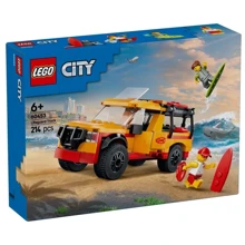 Конструктор LEGO City Пляжный спасательный грузовик 214 деталей (60453): Серия City