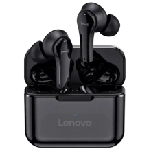 Навушники Lenovo QT82 Black: Тип конструкції вакуумні