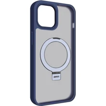 Чехол для iPhone ArmorStandart Unit Stand Dark Blue for iPhone 15 Plus (ARM70574): Цвет синий