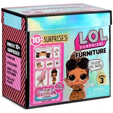 Игровой набор с куклой L.O.L. SURPRISE! серии "Furniture" S2 - КАБИНЕТ ЛЕДИ-БОСС 570042: Возраст от 3 лет
