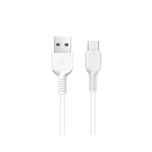 Кабель Hoco USB Cable to USB-C X13 2A 1m White: Тип USB Cable - USB-C