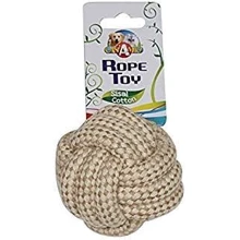 Игрушка для собак Croci Eco Канат грейфер плетений мяч котон + сезаль 7.5 см 120 г (C6098338): Производитель Croci