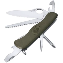 Мультитул Victorinox Military Germany 111мм/10предметов/зеленый-черный нейлон (0.8461.MW4DE): Тип мультитул (многофункциональный инструмент)