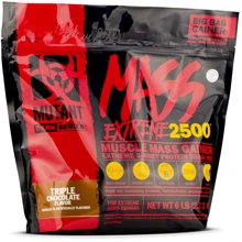 Гейнер Mutant Mass Xxxtreme 2500 2720 g /11 servings/ Triple Chocolate: Пол Унисекс