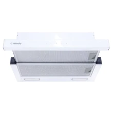 Витяжка Minola HTLS 6935 WH 1300 LED: Тип фільтра повітря Рециркуляція, Відведення