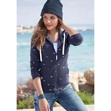 Толстовка KangaROOS 808754 44-46 синяя с капюшоном на молнии: Сезон Демисезон
