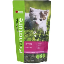 Сухий корм Pronature Original Kitten Chicken для кошенят зі смаком курки (50317): Тип Сухий корм