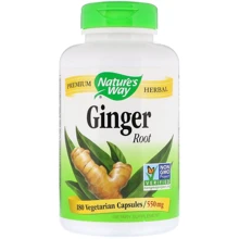 Nature's Way Ginger Root 550 mg 180 Caps Корень имбиря: Форма выпуска Капсулы