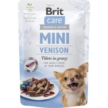 Влажный корм для собак Brit Care Mini pouch филе в соусе дичь 85 г (8595602560356): Тип Влажный корм