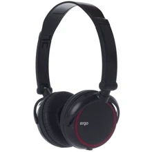 Наушники Ergo VM-340 Black: Тип конструкции накладные