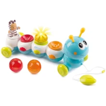 Электронная игрушка Smoby Toys Cotoons Гусеница, звук и свет (110422): Возраст от 1 года