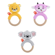 Брязкальце-прорізувач Fisher-Price Смішні звірята (в ас.) (GRR03): Виробник Fisher-Price