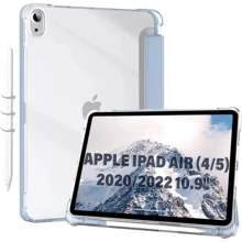 Аксессуар для iPad BeCover Case Book Soft Edge with Pencil mount Light Blue for iPad Air 2020/iPad Air 2022 (711123): Цвет голубой
