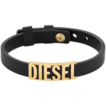 Мужской браслет Diesel черный (DX1440710): undefined undefined