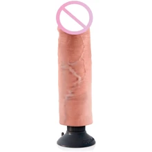 Вибратор Vibrating Cock 10 Inch 22.8x6.3 см: Для кого Унисекс