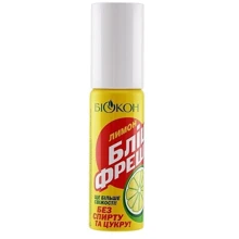 Біокон Блиц-фреш освежитель для полости рта Лимон 25 ml: undefined undefined