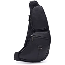 Чоловіча сумка-слінг Keizer чорна (K13761bl-black): Стать Мужской