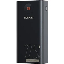Внешний аккумулятор Romoss Power Bank 40000mAh 22,5W PEA40PF Black (PEA40-152-2133H): Количество USB 3
