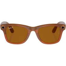 Смарт-окуляри Ray-Ban Meta Wayfarer Shiny Caramel Frame Brown Lenses size M (RW4006 670683 50-22): Виробник Ray-Ban