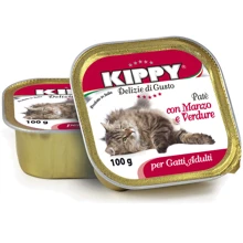 Консерви для котів Kippy Яловичина і овочі 100 г (8015912502797): Тип Консерви