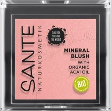 Sante Mineral Blush БИО-Румяна минеральные №1 Mellow Peach 5g: Вид Румяна