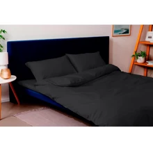 Простирадло SoundSleep Dyed Dark grey темно-сіра 200x220 см (93121019): Тип простирадло