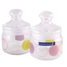 Емкость для хранения Набор Luminarc Aime Zoom White H8103 (банок 2x0,5л): undefined undefined