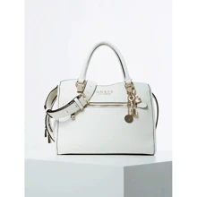 Жіноча сумка тоут Guess Lias Girlfriend Satchel біла (HWVG7670060-WHI): Стать жіночий