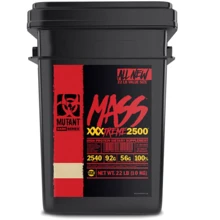 Гейнер Mutant Mass xXxtreme 2500 10000 g /35 servings/ Triple Chocolate: Пол Унисекс