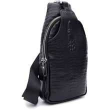 Чоловіча сумка-слінг Keizer чорна (K15015bl-black): Стать Мужской