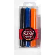 Набір із 3 тонких свічок sLash Wax Play Strong, 3 шт: Виробник sLash