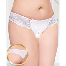 Жіночі трусики SoftLine - Panties 2424 Plus Size, XL (white): Для кого Для жінок