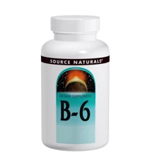Source Naturals Vitamin В6 500 mg Витамин В-6 100 таблеток: Тип Витамин B