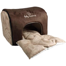Будиночок Flamingo My Home для котів і собак малих порід коричневий 45х35х30 см: undefined undefined