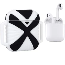 Чехол для наушников Becover Case X-HuWei i-Smile with Belt Black/White IPH1443 (702333) for Apple AirPods: undefined undefined