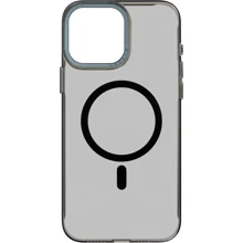Чехол для iPhone ArmorStandart Y23 MagSafe Transparent Black for iPhone 15 Pro Max (ARM68568): Цвет черный