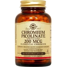 Solgar Chromium Picolinate 200 mcg 90 Vegetable Capsules: Тип хром