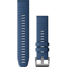 Ремешок Garmin QuickFit 22 Watch Bands Captain Blue Silicone (010-12863-21): Цвет синий
