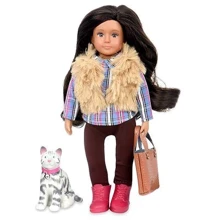 Кукла LORI 15 см Мария и кошка Мока (LO31060Z): Возраст от 3 лет