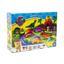 Набор для творчества Danko Toys Тесто для лепки Master Do Динозавр-6 TMD-10-04U с инструментами: Производитель Danko toys