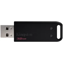 USB-флешка Kingston 32GB DataTraveler 20 USB 2.0 Black (DT20/32GB): Стандарт USB USB 2.0