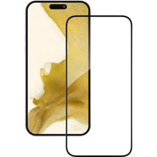 Защитное стекло для iPhone Global Tempered Glass Full Glue Black for iPhone 15 Plus: Тип защиты экрана на экран