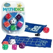 Гра-головоломка Математичні кубики ThinkFun Math Dice Jr: Виробник ThinkFun